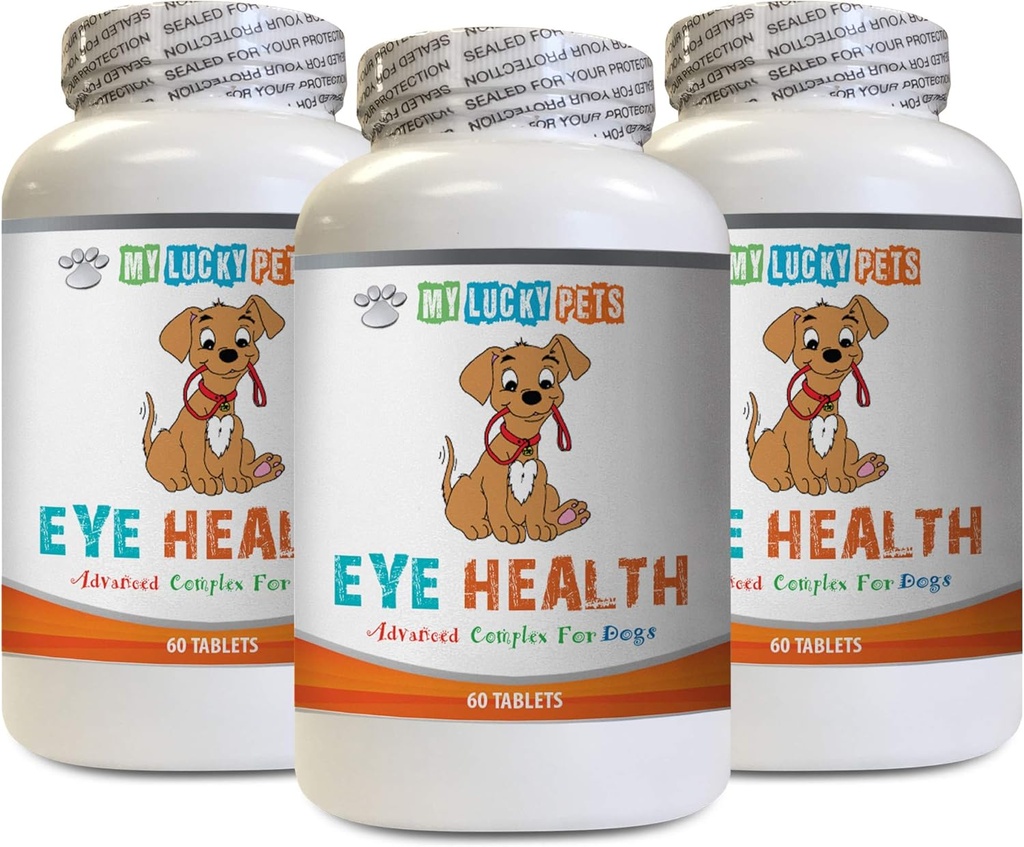 Dog Immune Boost - Dog Eye Health - Advanced Fórmula - Vision Ventajas - Immune Support - Vitamin d for Dogs - 3 Bottles (180 Treats)