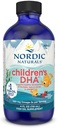 Naturales nórdicos DHA, Fresa - 4 oz para niños- 530 mg Omega-3 con EPA &amp; DHA - Desarrollo del cerebro " Función - No GMO - 48 Servimientos