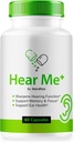 Oírme + Cápsulas, HearMe Oficial + Píldoras, Oír Me Plus Ear Fórmula para una audiencia saludable, HearMe Premium Plus para la salud de los oídos, soporte para limpieza de los oídos naturales, oído Me+ Revisión (60 Cápsulas)