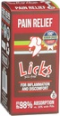 Licks Pill Free Dog Pain Relief - Suplemento de inflamación - Suplemento de alivio del dolor para perros - Suministros de salud del perro - Gel Packets - 30 Uso