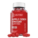 Laboratorios Justificados Manzana Vinagre Gummies 1000MG ACV Hecho de la madre con granate Jugo Beet Root B12 60 Gummys