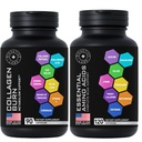 Terogénica Multi Collagen Burn and Essential Amino Acids Complex - Fitness and Weight Loss Bundle