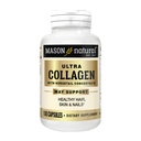 MASON NATURAL Ultra Collagen Capsules, 100% Pure Hydrolyzed Collagen Suplemento para la piel sana, pelo, uñas &amp; juntas, 100 cuentan, 50 Day Supply