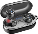 Árboles inalámbricos TOZO T10 Bluetooth 5.3 Auriculares, App Personalizar EQ, Diseño ergonómico, 55H Tiempo de reproducción, Caja de carga inalámbrica, Auriculares impermeables IPX8, 2025 Nueva versión