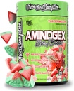 Aminogex Ultra TENIDO BCAA Powder ANTE Amino Acids + Betaine y Glutamine TENIDO Aminoácidos Post Workout Recovery Bebida ¦ Intra Workout Bebida con electrolitos  durable (30 Servings) (Watermelon, 18.2 Ounces)