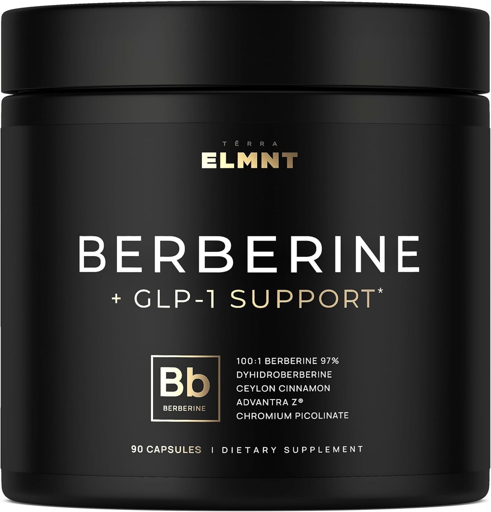 141,500mg GLP-1 Berberine Weight Loss Suplemento + Dihydroberberine, Ceylon Cinnamon, Chromium Picolinate, Bitter Melon - 100x Strength Berberine 1500mg Natural Appetite Suppressant Pills for Women