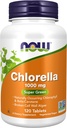 AHORA Suplementos de alimentos, Clorella 1000 mg con clorofila natural, beta-caroteno, carotenoides mixtos, vitamina C, hierro y proteína, 120 tabletas