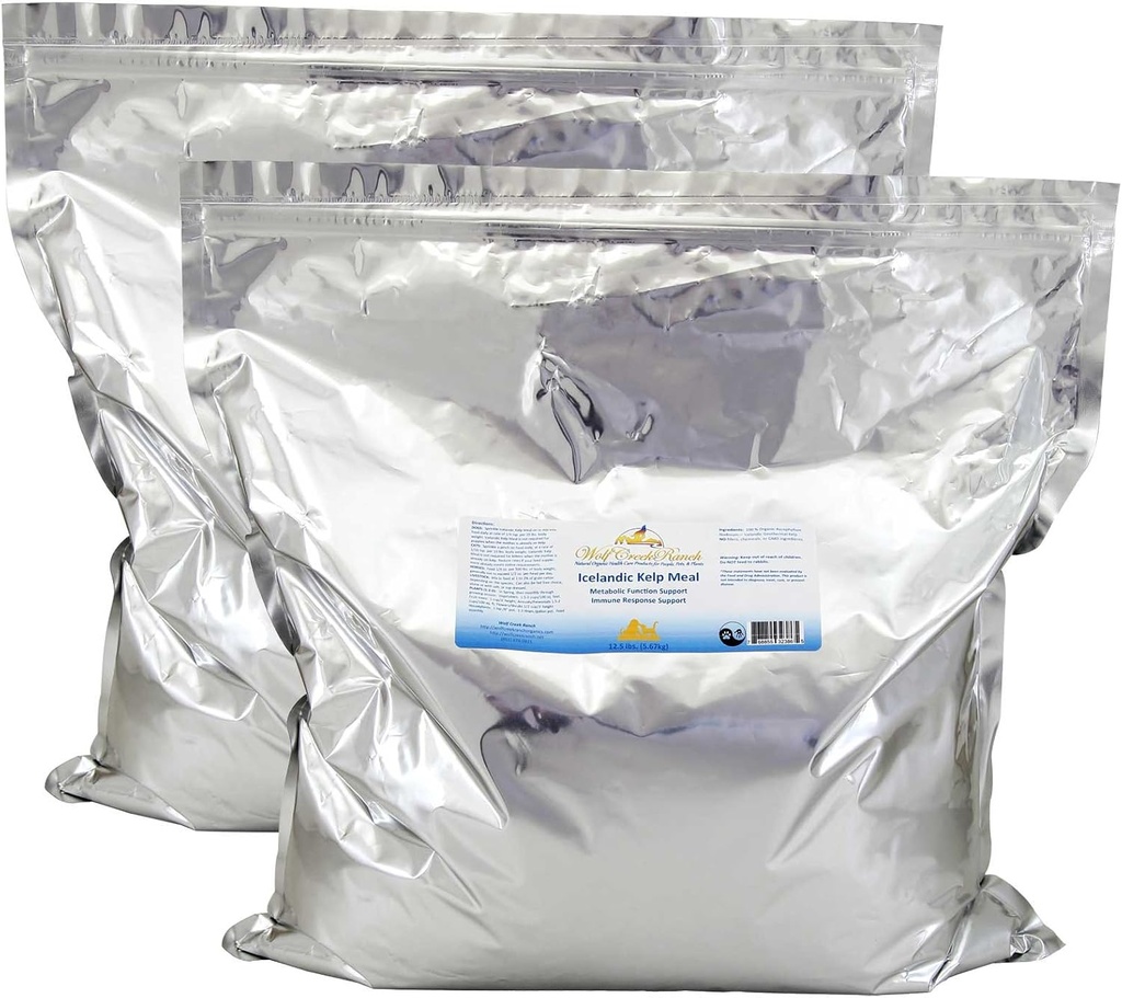 Comida de Kelp islandés, 25 libras