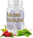 Suplementos de menopausia para mujeres - Alivio de Meno de Estadio para Flashes calientes - Apoyo hormonal para mujeres - Alivio de la menopausia completo - Soporte de menopausia para más de 50 - Happy Natural Harmony Formula