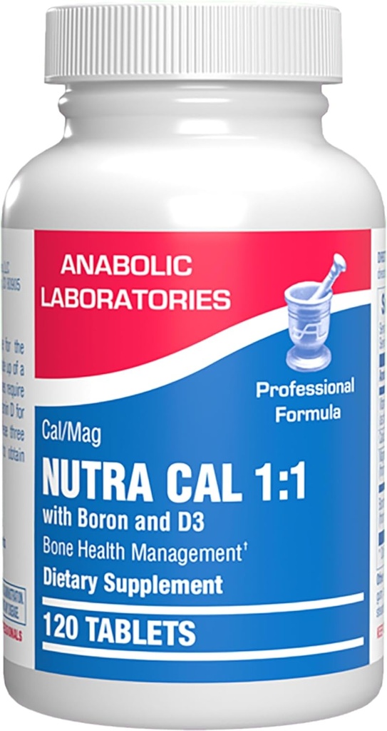 Calcio Magnesio D3 Suplemento de Bone para Mujeres - Suplemento de Fuerza de Bone Clínica con Magnesio Calcio Vitamina D3 &amp; Complejo de Borón para Mantenimiento de Huesos - 120 Conde Nutra Cal 1:1