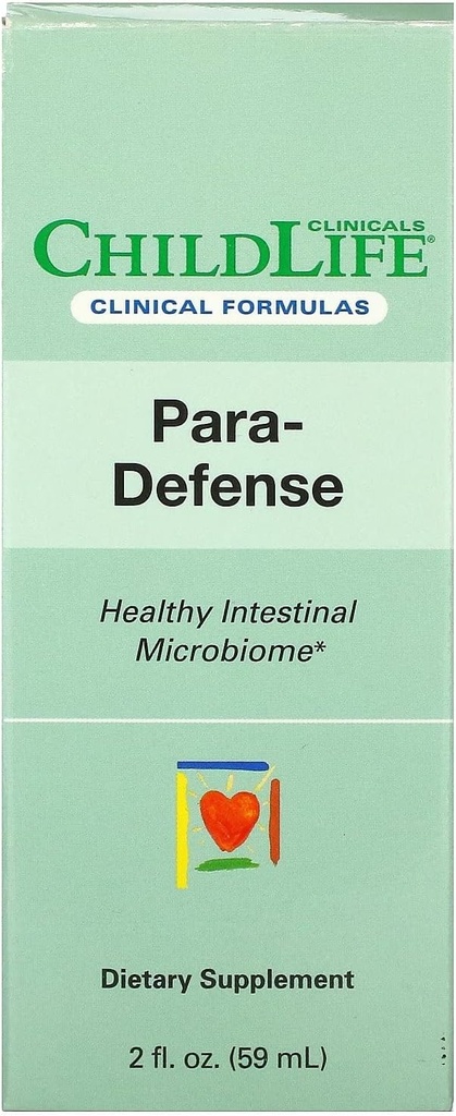 para-defensa, microbioma intestinal saludable, 2 fl oz (59 ml)
