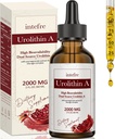 Urolithin A Liquid Drops 2000mg, Urolithin A Supplement with Pomegranate Extract, Vita-Age Complex, Supports Healthy Aging & Cell Repair, 60ml
