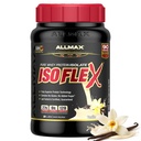 ALLMAX Nutrition - ISOFLEX Whey Protein Powder, Whey Protein Isolate, 27g Protein, Vanilla, 2 libras