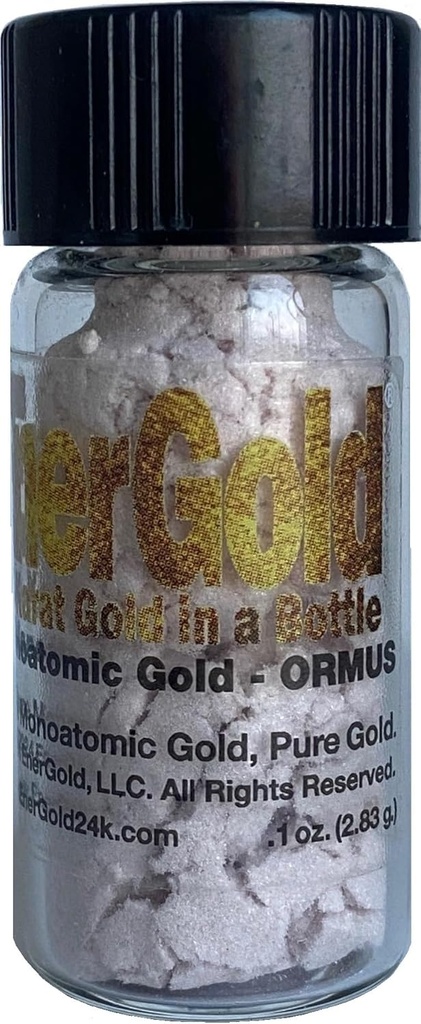 EnerGold® Monoatomic Gold/ORMUS: World's ONLY Pure-G O L D! Deflect Radiation, EMFs, " Low-Energy Frequencies; Repair DNA, Pineal Gland, " All Tissues of The Body; Energize Your Aura " Chakras,...