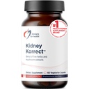 Diseños para Korrect de Riñón de Salud - Herbs + Mushrooms for Kidney Support - Suplemento Vegan, No-GMO (60 cápsulas)