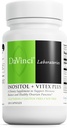 Laboratorios DAVINCI - Inositol + Vitex Plus - A Dietary Supplement to Support Hormone Balance and Healthy Ovarian Function - Vegetarian, Gluten Free, Soy Free - 120 cápsulas