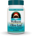 Fuente Natural Wellness Hoja de oliva - Rendimiento 100 mg Oleuropea un antioxidante natural* - 30 Tabletas