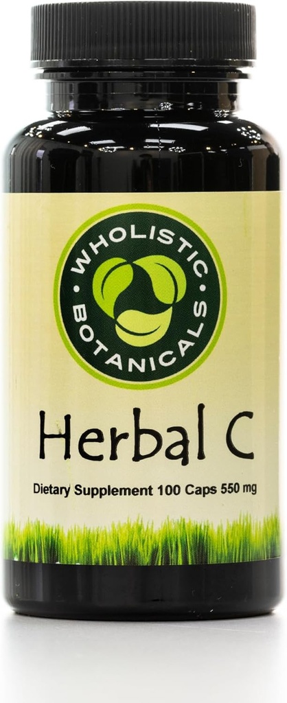 Herbal C Capsule — Suplementos de vitamina C — Antioxidante e Immune System Booster, Arenal Glands and Digestion Support — 100 ct