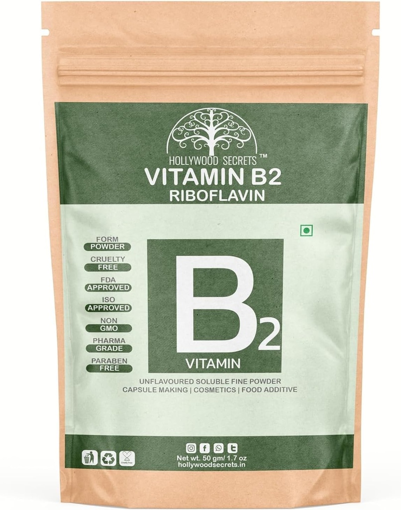 SUP Vitamin B2 Riboflavin Powder 50gm