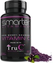 Alimentos integrales más inteligentes Vitamina C de las bayas, Antioxidantes Premium, Bioflavonoides & Polyphenols, 60 cápsulas veganos