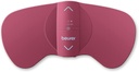 Beurer EM50 TENS Unit and Heating Pad - Portable Period Cramps Pain Relief, Recargable, Auto Shut-Off, 15 TENS Levels, Calefacción Rápida, Para Alivio del Dolor sin Drogas o Bajo De Dolor