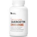 Alta Absorción Quercetina con Bromelaina, Vitamina C y Zinc - 500mg Quercetina Phytosome - 50x Más Absorción - Apoyo Función Inmune &amp; Salud Celular - USA Suplemento Fabricado - 60 cápsulas
