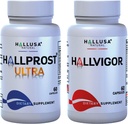 Hallusa Natural Hallprost Ultra " Hallvigor 120 Cap - Suplemento dietético para hombres - Pygeum, Pumpkin Seeds, Fórmula de próstata - Suplementos energéticos