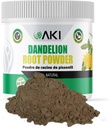 AKI Dandelion Root Powder - Ideal en Vitaminas & Antioxidantes - May Ayuda a Apoyar Immune - Gluten & Sin Azúcar, No GMO (5.30oz /150g)