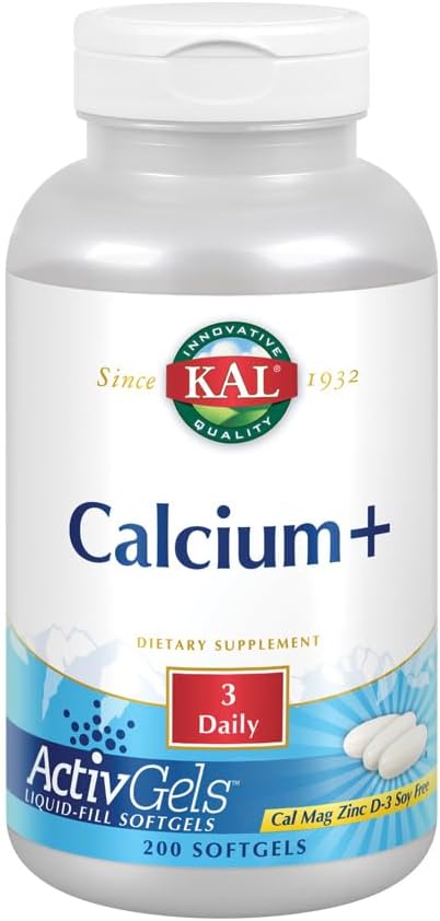 KAL Calcio Plus Tabletas, 1000 mg, 200 Conde