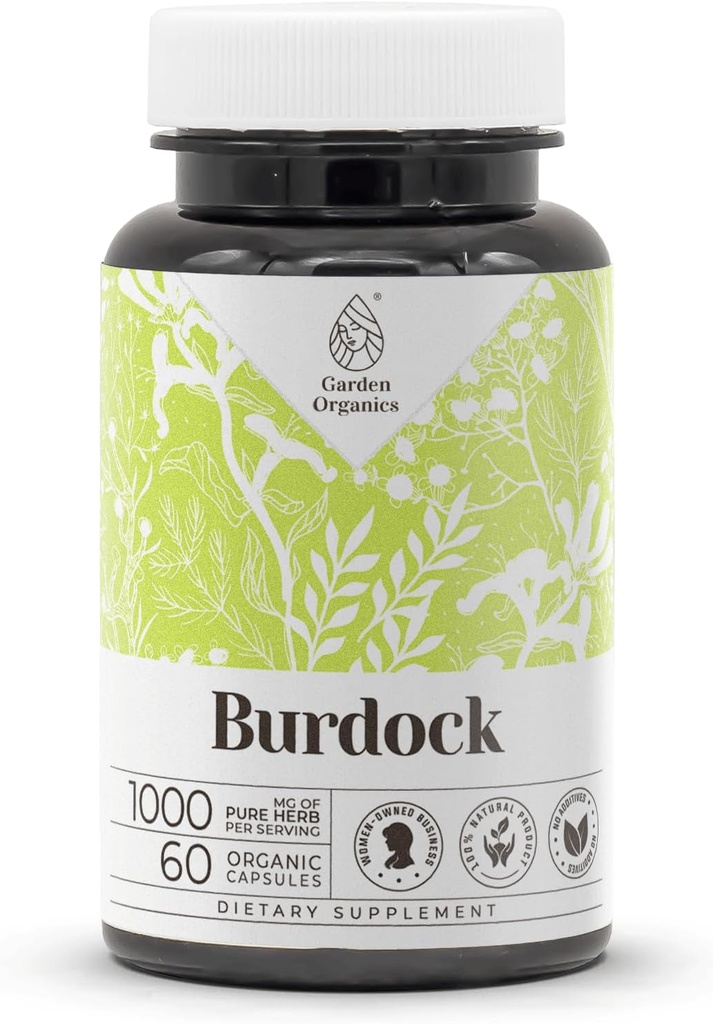 Burdock 60 cápsulas ← Suplementos dietéticos herbarios de alta potencia