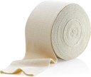 Soporte Tubular Elástico Bandage Tamaño B, 10M Caja - Color natural (2.5" X 33 pies) para Bandage de soporte de rodilla grande -Medium Thigh, Cotton Spandex