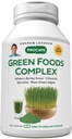 ANDREW LESSMAN Green Foods Complex 180 Capsules - Supplies Building Blocks for Healthy Tissue Growth, Liver Support. 100 mg Each of Barley Grass, Wheat Grass, Blue Green Algae, Chlorella, Spirulina