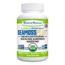 Power By Naturals SeaMoss Plus - USDA Organic Irish Sea Moss Capsules w/Wild Harvested Irish Seamoss, Bladderwrack &amp; Burdock Root Immunity Supplement Sea Mos Pills for Adult 60Ct - 1 Pack