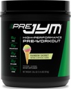 JYM Supplement Science Pre JYM Rainbow Sherbet Pre Workout Powder for Men &amp; Women, BCAAs, Nootropics, Creatine HCI, Citrulline, Beta-Alanine, Betaine, Taurine, Huperzine, 30 Servings