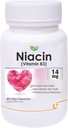 Generic VEDA Nutraceuticals 14mg Vitamin B3 with Inositol 50mg Supplement - 60 Veg Capsules