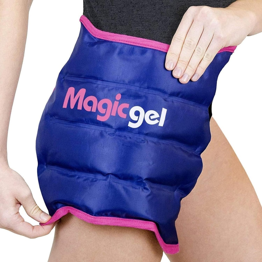 Magic Gel Hip Ice Pack Wrap After Surgery - Reusable Cold Brace - After Surgery Recovery Supplies for Men &amp; Women - Ice Pack for Hip