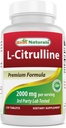 Mejores Naturales L-Citrulline 2000mg/Serving - No GMO - Gluten Gratis - 120 Tabletas (120 Cuenta (Pack of 1))