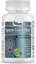 Estados Unidos Medic &amp; Science Sperm Count Max (60 Capsules) Silencio Hombre Fertilidad Suplemento ← Enhances Sperm Count and Reproductive Health ← Vitaminas Prenatales para Hombres ← con Zinc, CoQ10, Vitamina C, B2, y B12