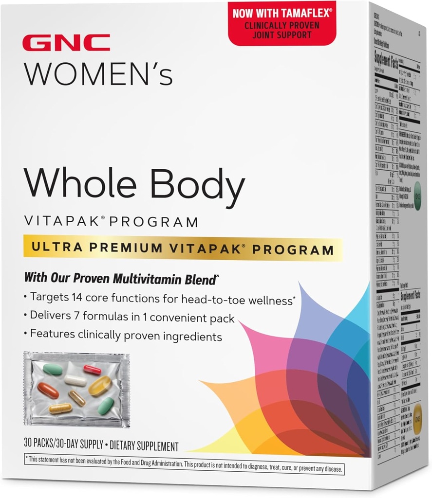 Programa completo de Vitapak de Mujeres GNC