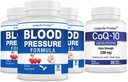 [BP Value Pack] Longevity Blood Pressure Fórmula 90 caps x 3 Botellas con 1 Botella de CoQ10 [30 caps]