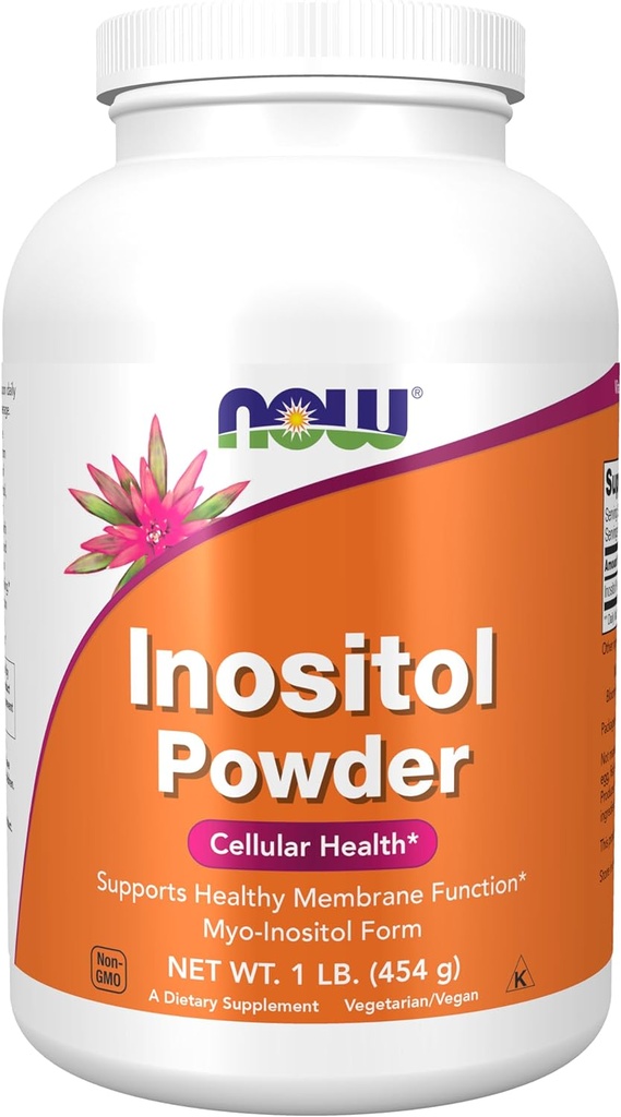 AHORA Suplementos de Alimentos, Polvo Inositol, Signaling de Neurotransmisores*, Salud Celular*, 1-Pound