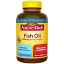 Nature Made Fish Oil Omega 3 Suplementos, 1200 mg Softgels, Omega 3 Fish Oil for Healthy Heart Support, 100 Softgels, 50 Day Supply