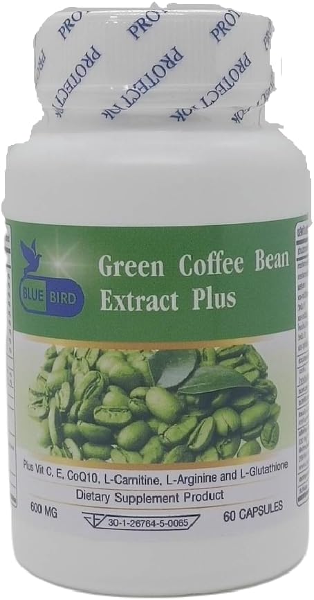 Genérico Bluebird Green Coffee Bean Extract Plus 60 cápsulas
