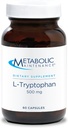Mantenimiento metabólico L-Tryptofan - 500mg Aminoácidos en la "forma libre" para la absorción superior + vitamina B6 - Mood + suplemento de repetición, Vegan + No Fillers (60 cápsulas)
