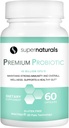 Probióticos Premium, 40 Billiones CFU Probióticos para la Salud Digestiva, Hecho con MAKTrek Bipass Technology, Mujeres y Hombres Probióticos para Gut Health, 60 cápsulas probióticas