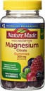 Nature Made High Absorption Magnesium Citrate 200mg Gummies, 60 Cuenta, Berry mixto, 60 Cuenta (Pack of 12)
