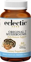 Ecelctic Institute Non-GMO Original 7 Mushrooms, Immune Supporting Mushroom Blend tención 60 CT (650 mg)