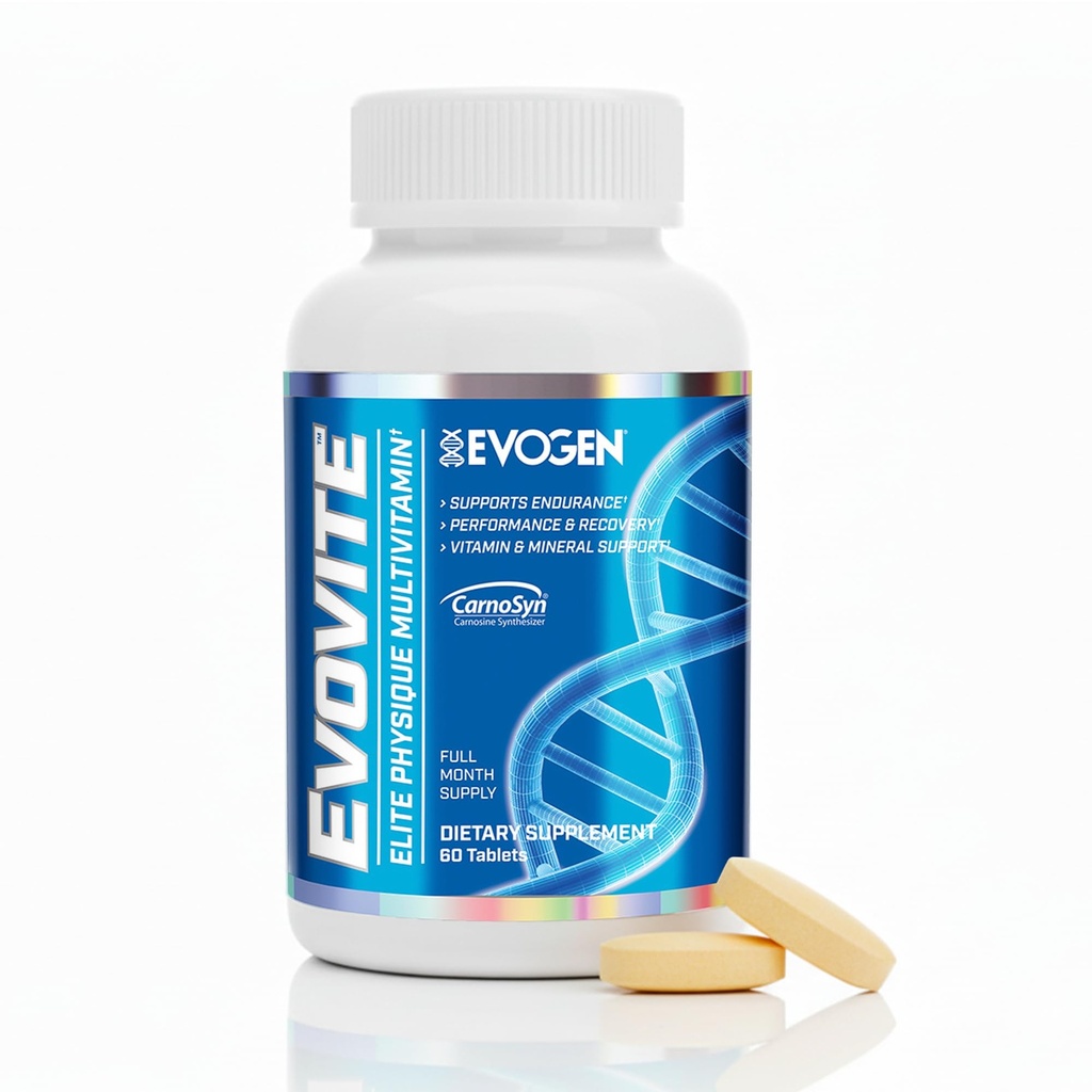 Evogen Evovite - Elite Physique Multivitamin for Women &amp; Men TEN Fórmula avanzada para la resistencia, la recuperación, " Joint Health TEN Vitamins " Mineral Support peru 30 Servings
