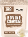 Colostrum Powder Suplemento, Bovine Colostrum Powder, Powerful First Milk ¦ Concentrated Easy to Mix Grass-Fed Gut Health Bloating Immunity Support Skin Hair 100 Servings (200g/7oz)