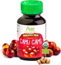 Camu Camu Capsules l Powerful Vitamin C Source l Immune System Booster l Organic and Fairtrade Certified l 100 Vegan Pills l 1500mg per Serving l Non GMO and Gluten Free l Andes